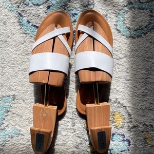 White Aldo Sandal